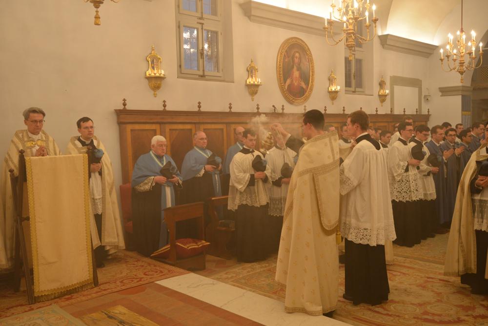 Encensement de Monsieur le Supérieur