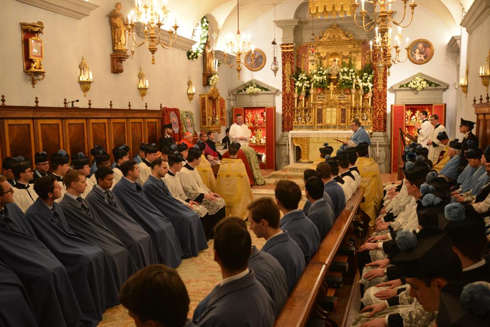 Allocution de M<sup>gr</sup> le Prieur Général, remerciant Son Excellence pour sa visite