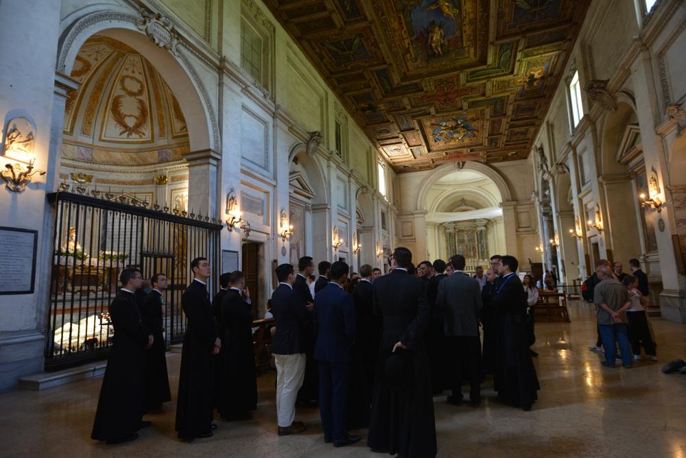 Visite de la basilique Saint-Sébastien-hors-les-Murs