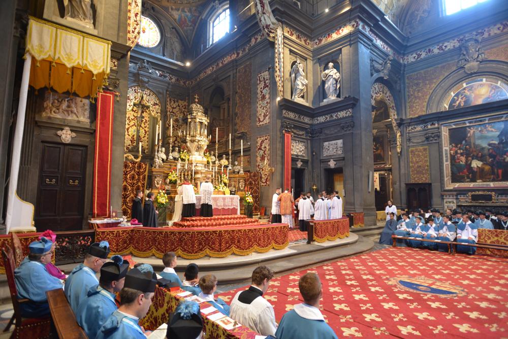 Déshabillement du Pontife