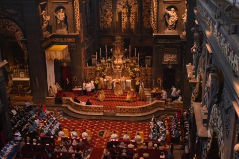 Prédication du Pontife