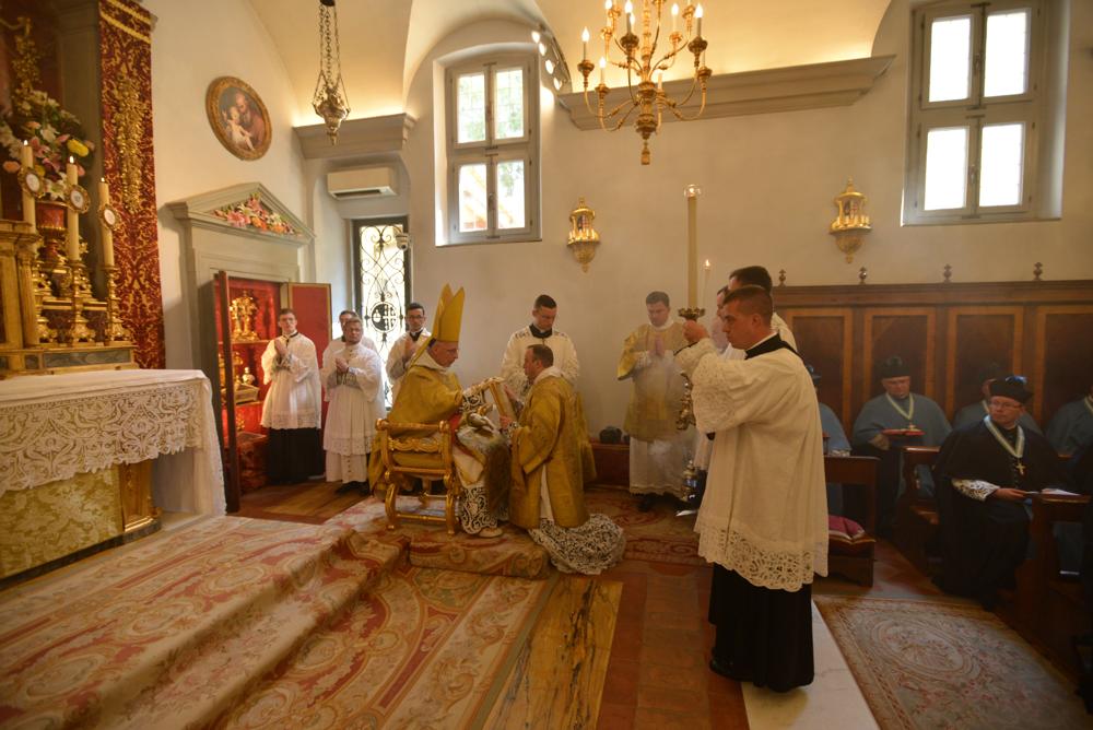 Bénédiction du diacre avant chant de l&rsquo;Evangile
