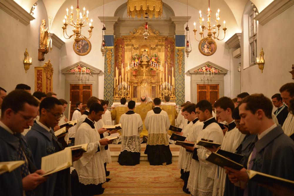9<sup>e</sup> jour de la neuvaine<br/>Salut du Saint-Sacrement
