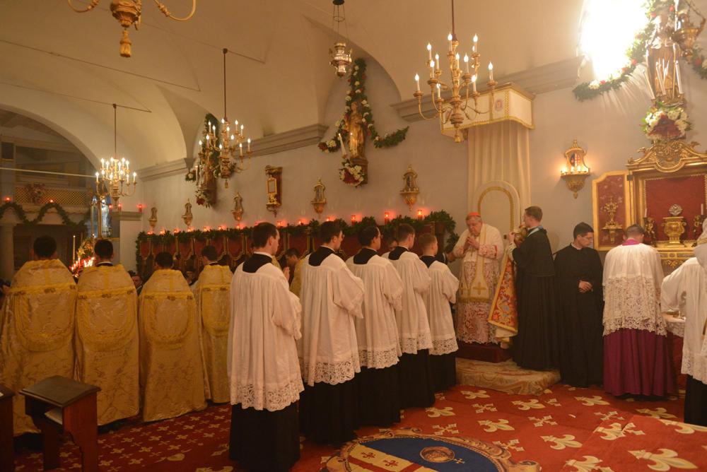 Déshabillement du Pontife