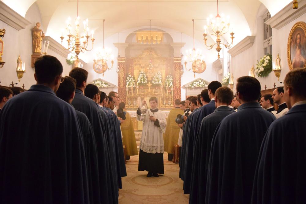 Encensement des séminaristes de la première année