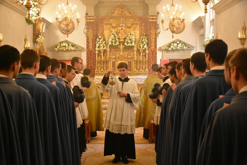 Encensement des séminaristes de la première année