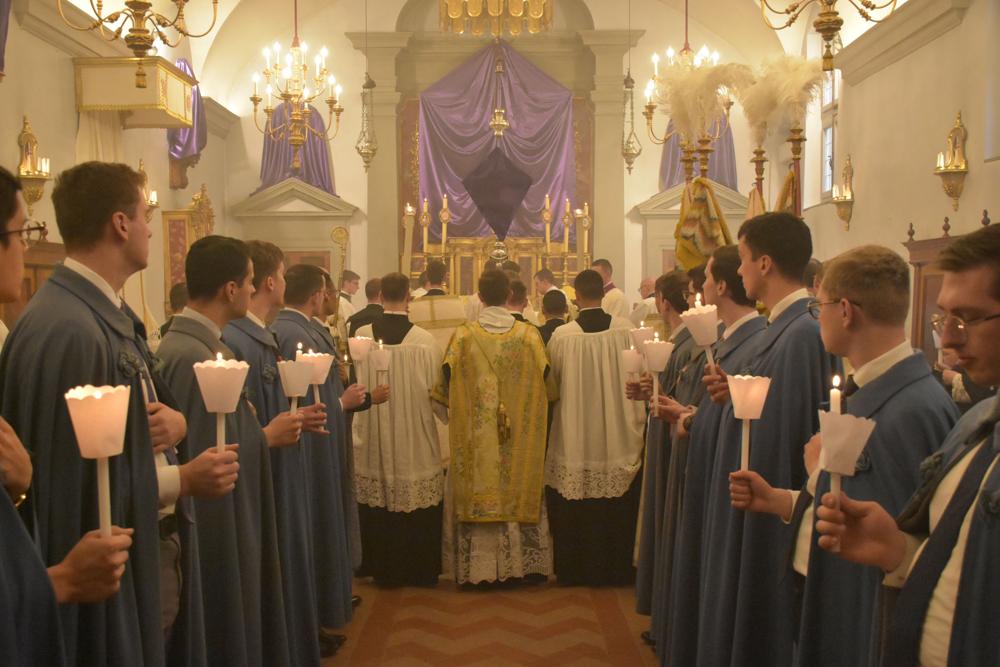 Procession au reposoir