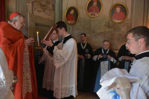 Bénédiction de l&rsquo;agneau, des pains, et des &oelig;ufs